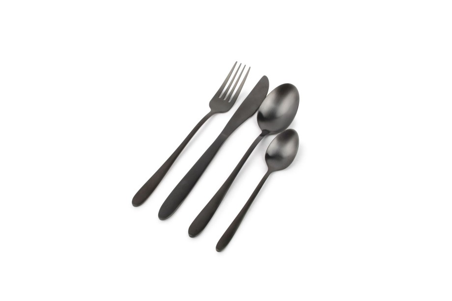 Table & Dining ONA | Cutlery Set 24 Pieces Matte Slim Black