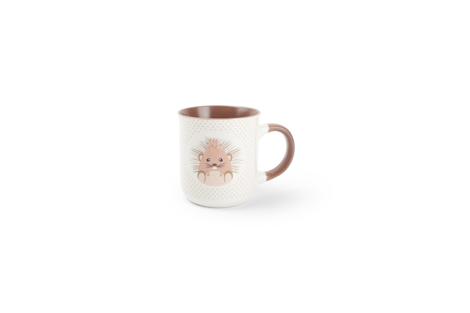 Coffee & Tea ONA | Cup 20Cl Kids Hedgehog Brown, White