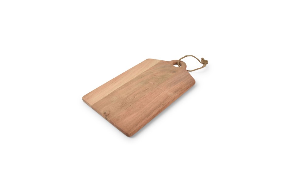 Table & Dining ONA | Serving Board 30X18Cm Acacia Pave Brown