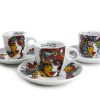 Coffee & Tea ONA | Mocha Cup 6,5Cl + Saucer Josien Broeren - Set/6 White