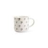 Coffee & Tea ONA | Mug 46Cl Little Hearts Grey Amor White