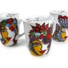 Coffee & Tea ONA | Mug 32Cl Josien Broeren - Set/6 White