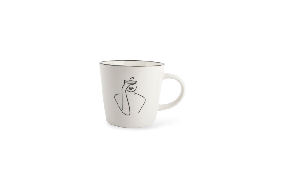 Coffee & Tea ONA | Mug 54Cl Nose Portrait White