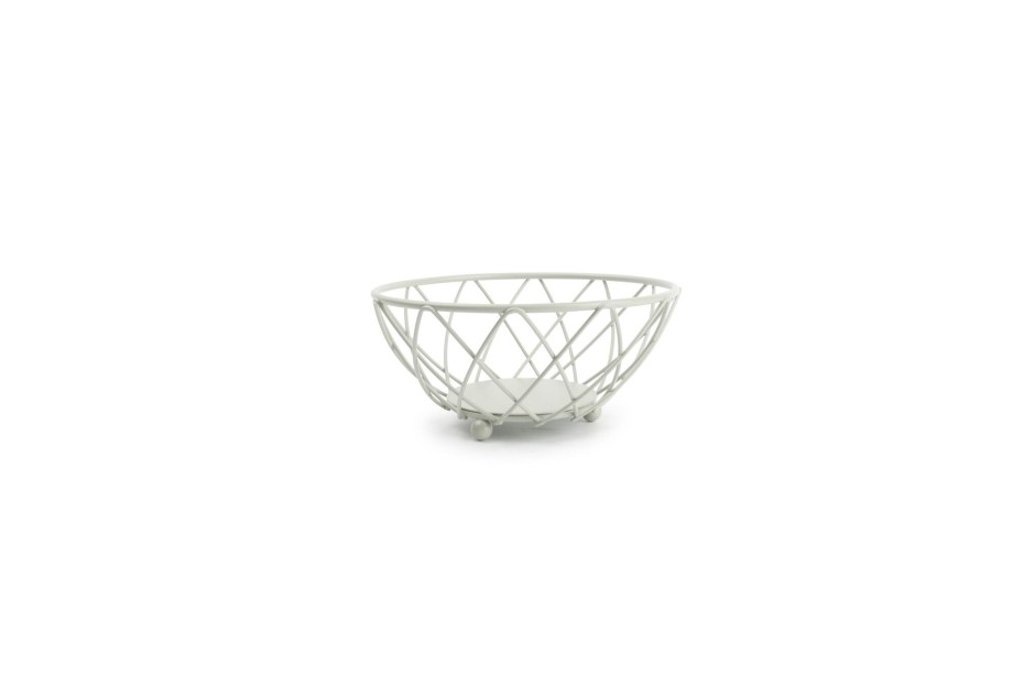 Home & Living ONA | Wire Basket 14Xh5,5Cm Cluster Green