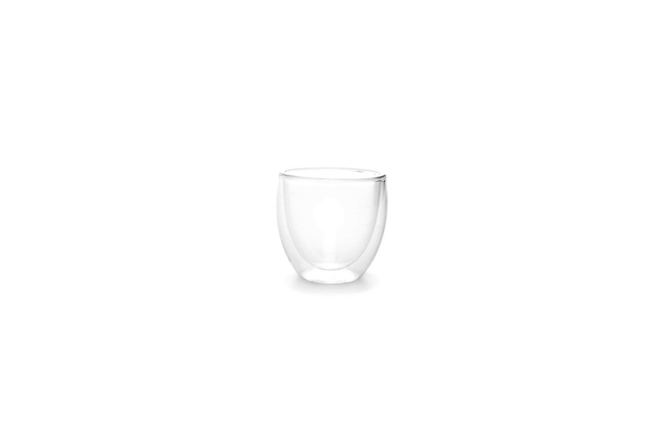 Coffee & Tea ONA | Mocha Cup 9Cl Double Wall Vienna - Set/2 Transparent