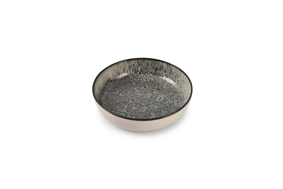 Table & Dining ONA | Deep Plate 18,5Xh5Cm Gravel Black