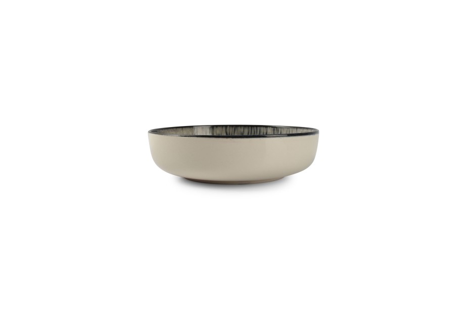 Table & Dining ONA | Deep Plate 18,5Xh5Cm Gravel Black