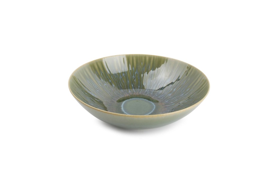 Table & Dining ONA | Deep Plate 24Xh7Cm Green Luce Blue, Green