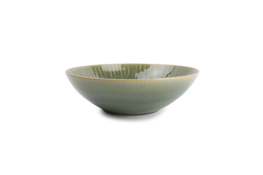 Table & Dining ONA | Deep Plate 24Xh7Cm Green Luce Blue, Green