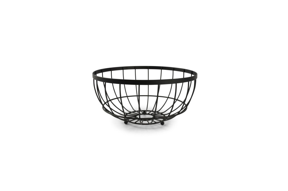 Home & Living ONA | Wire Basket 25Xh13Cm Cluster Black