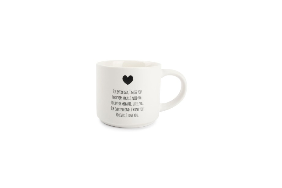 Coffee & Tea ONA | Mug 46Cl Text Amor White