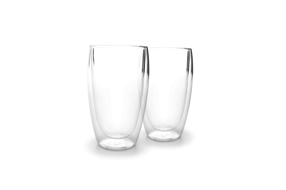 Coffee & Tea ONA | Mug 44Cl Double Wall Glass Vienna - Set/2 Transparent